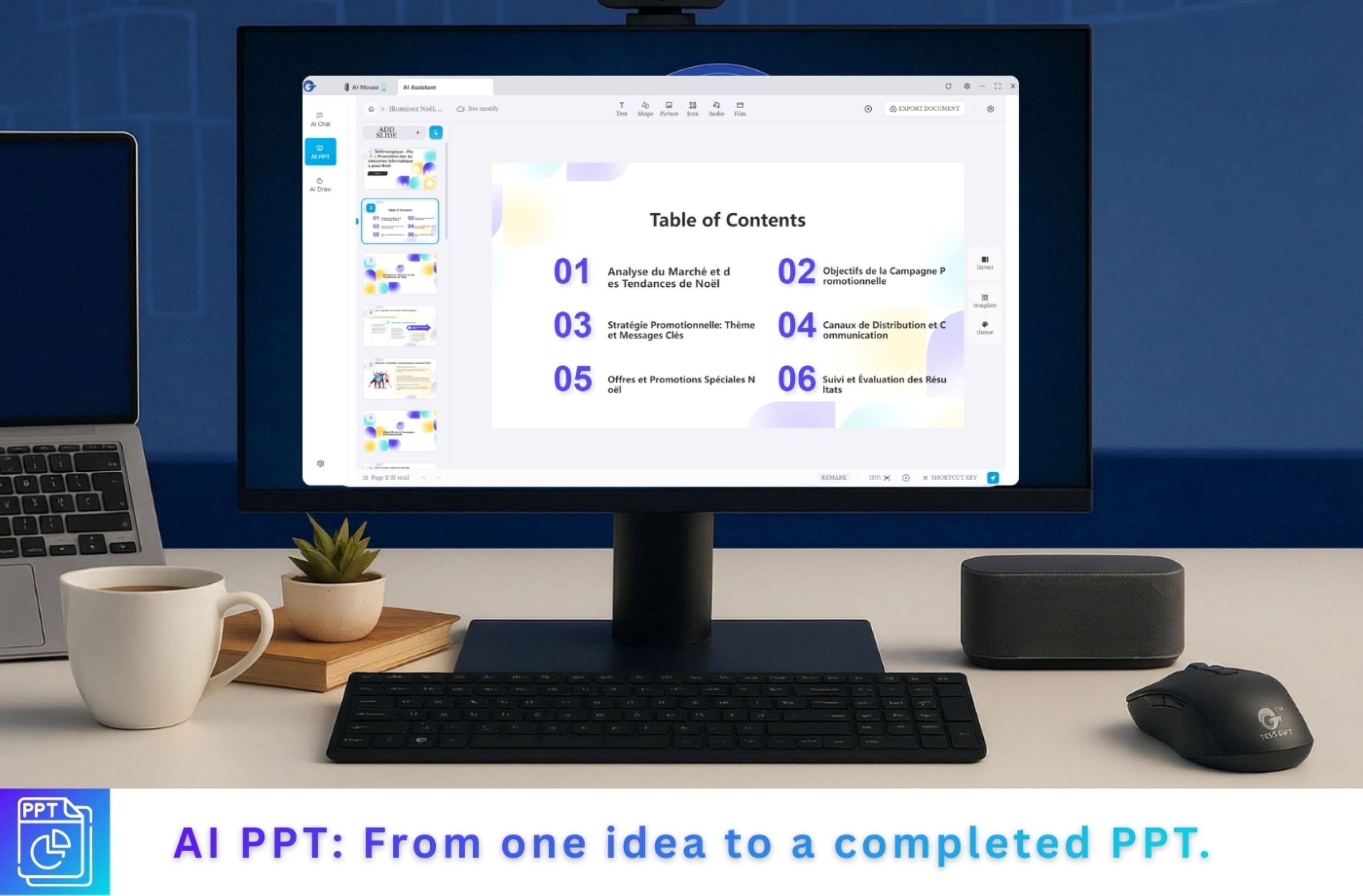 - - - E a one --e Nork ADD SEIOE a - - 1 Te = Mope Pte - 43 Ado - EPR X..... 4 . -an Table of Contents 01 Analyse Tendances du Marché de Noël et des Tendances de Noël 02 Objectifs de la Campagne Promotionnelle 03 Stratégie Promotionnelle: Thème et Messages Clés 04 Canaux de Distribution et Communication 05 Offres et Promotions Spéciales Noël 06 Suivi et Évaluation des Résultats - - - - - - - - - - - - - - - - - - - - - - - - - - - - - - - - - - - - - - - - - - - - - - - - - - - - - - - - - - - - - - - - - - - - - - - - - - - - - - - - - - - - - - - - - - - - - - - - - - - - - - - - - - - - - - - - - - - - - - - - - - - - - - - - -