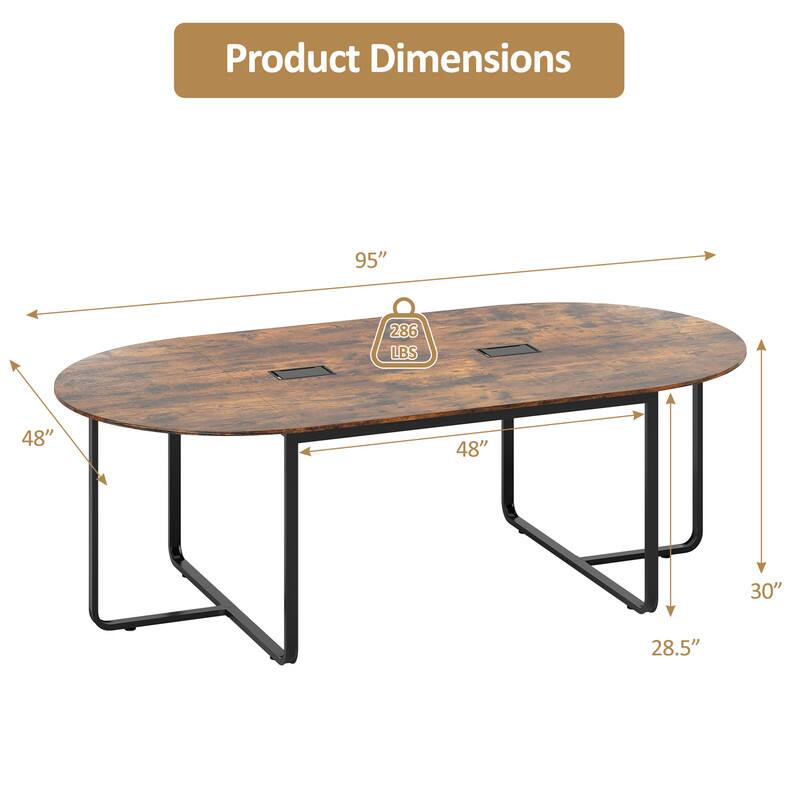 Product Dimensions: 95" x 48" x 48" x 30" x 28.5"