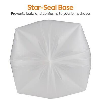 Star-Seal Base  
Prevents leaks and conforms to your bin's shape