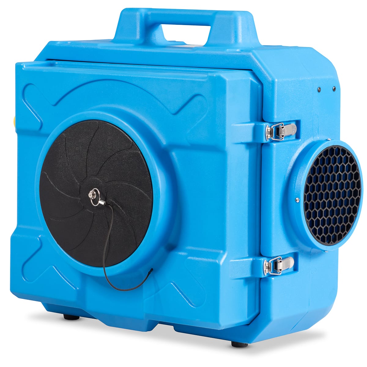 Front. Costway - Costway Industrial Commercial Hape Air Scrubber Negative Air Purifier 500-2000sq.ft - Blue.