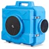 Front. Costway - Costway Industrial Commercial Hape Air Scrubber Negative Air Purifier 500-2000sq.ft - Blue.