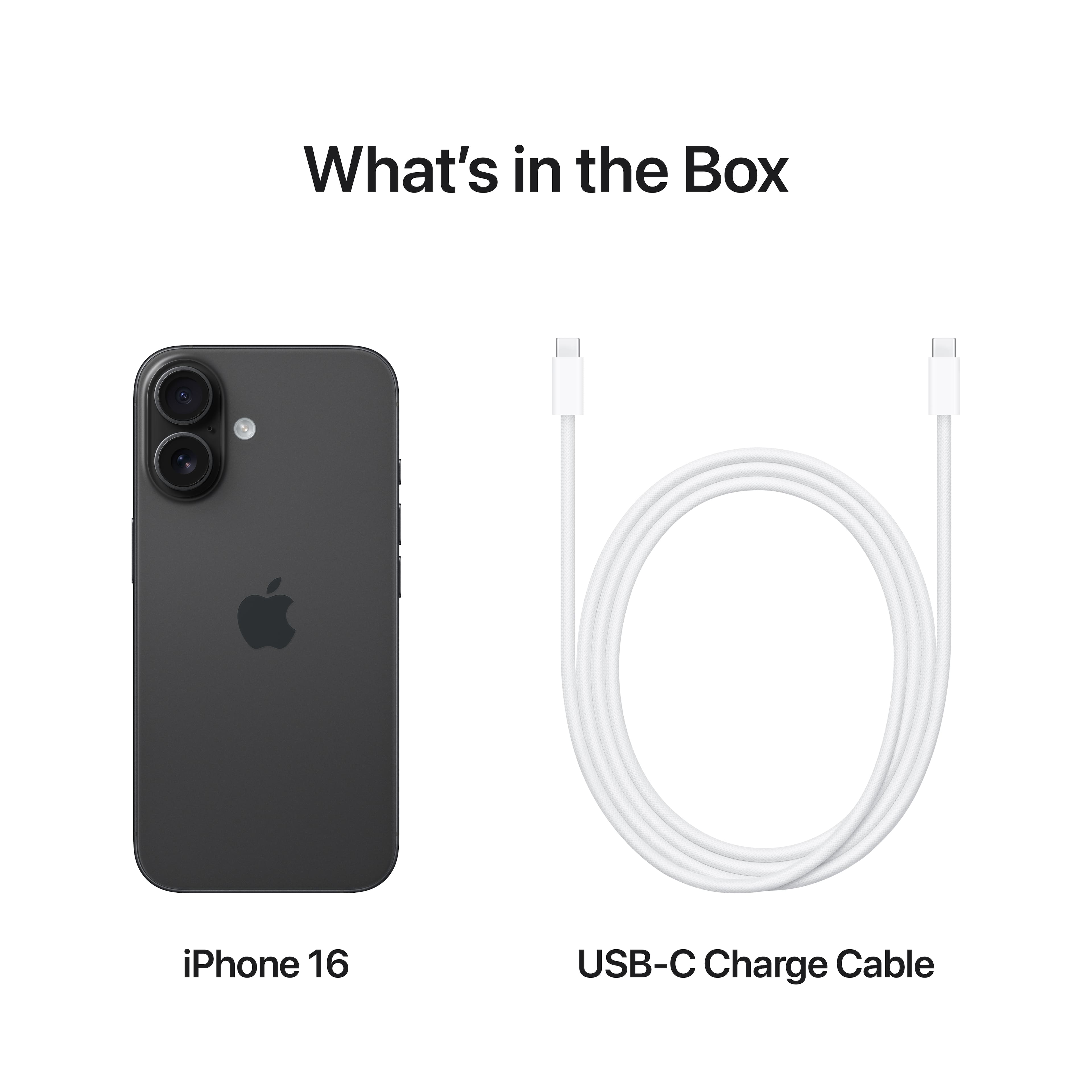 What's in the Box: iPhone 16 USB-C Charge Cable