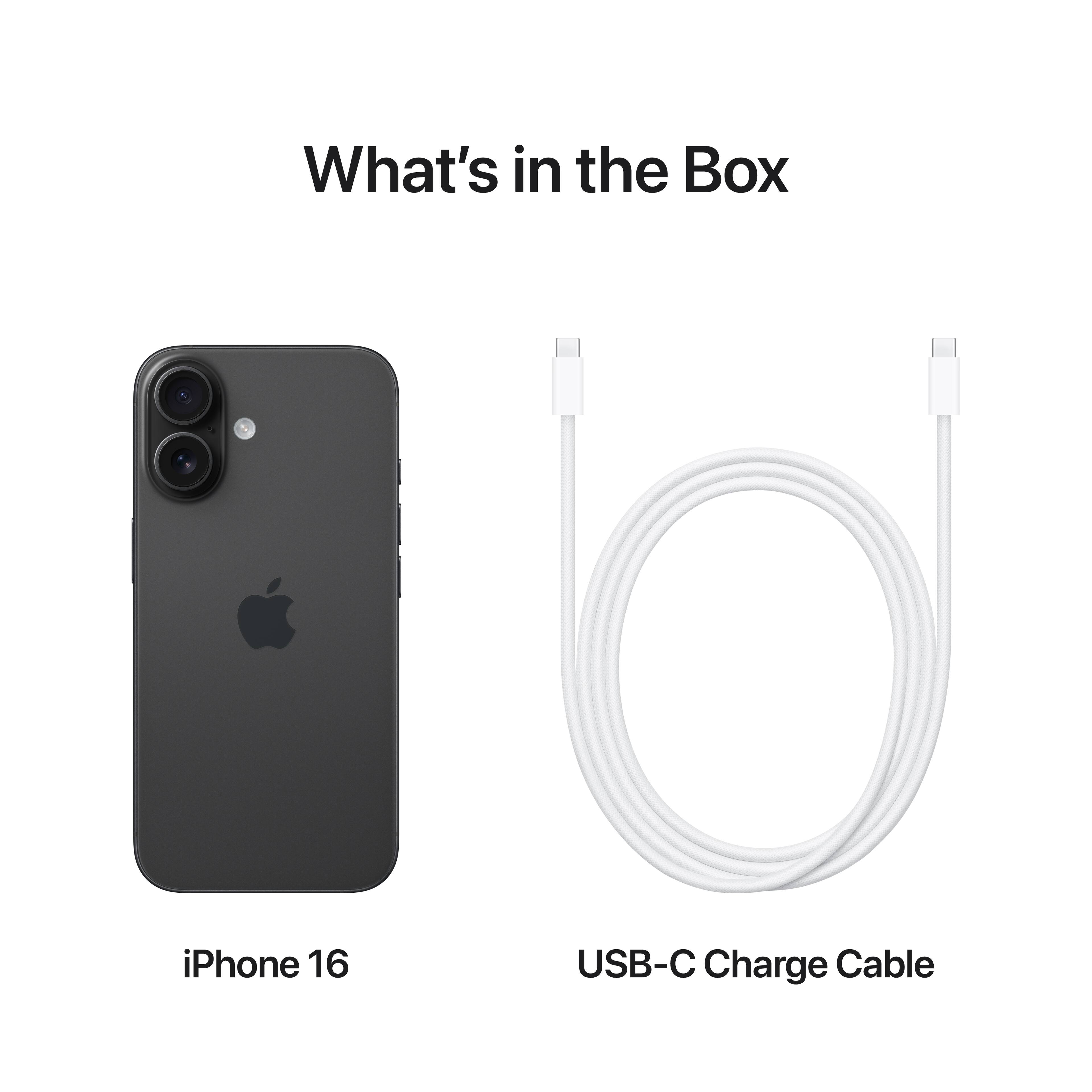 What's in the Box: iPhone 16 USB-C Charge Cable