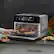 Left. Instant Pot - Omni Pro 18L 14-in-1 Air Fryer Toaster Oven - Silver.