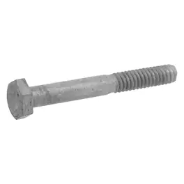 Hillman - Galvanized .5 x 4 Inches Hex Bolts, Wood-Wood/Metal-Metal (25 Pack)