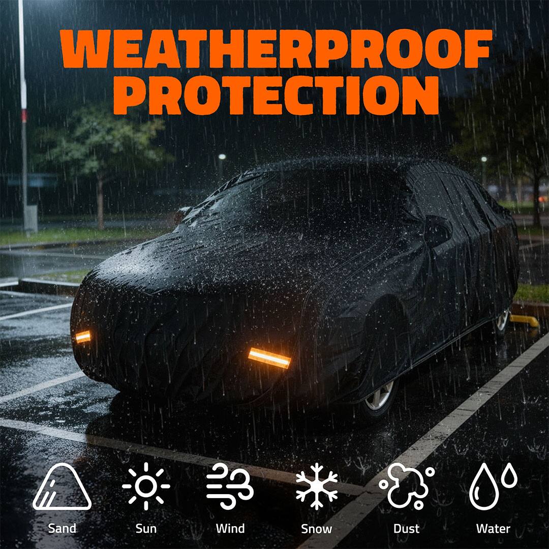 WEATHERPROOF PROTECTION

Sand  
Sun  
Wind  
Snow  
Dust  
Water