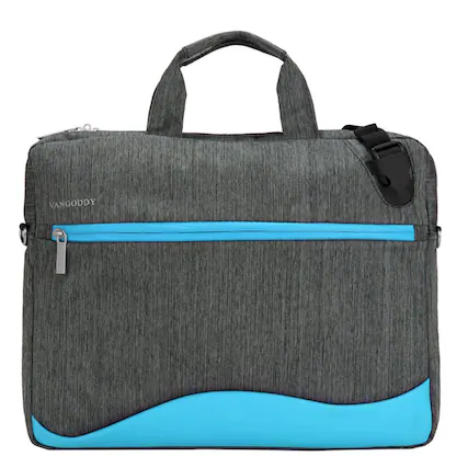 Front. Kitcheniva - Laptop Case Shoulder Messenger Bag For 14" Laptop - Sky Blue.