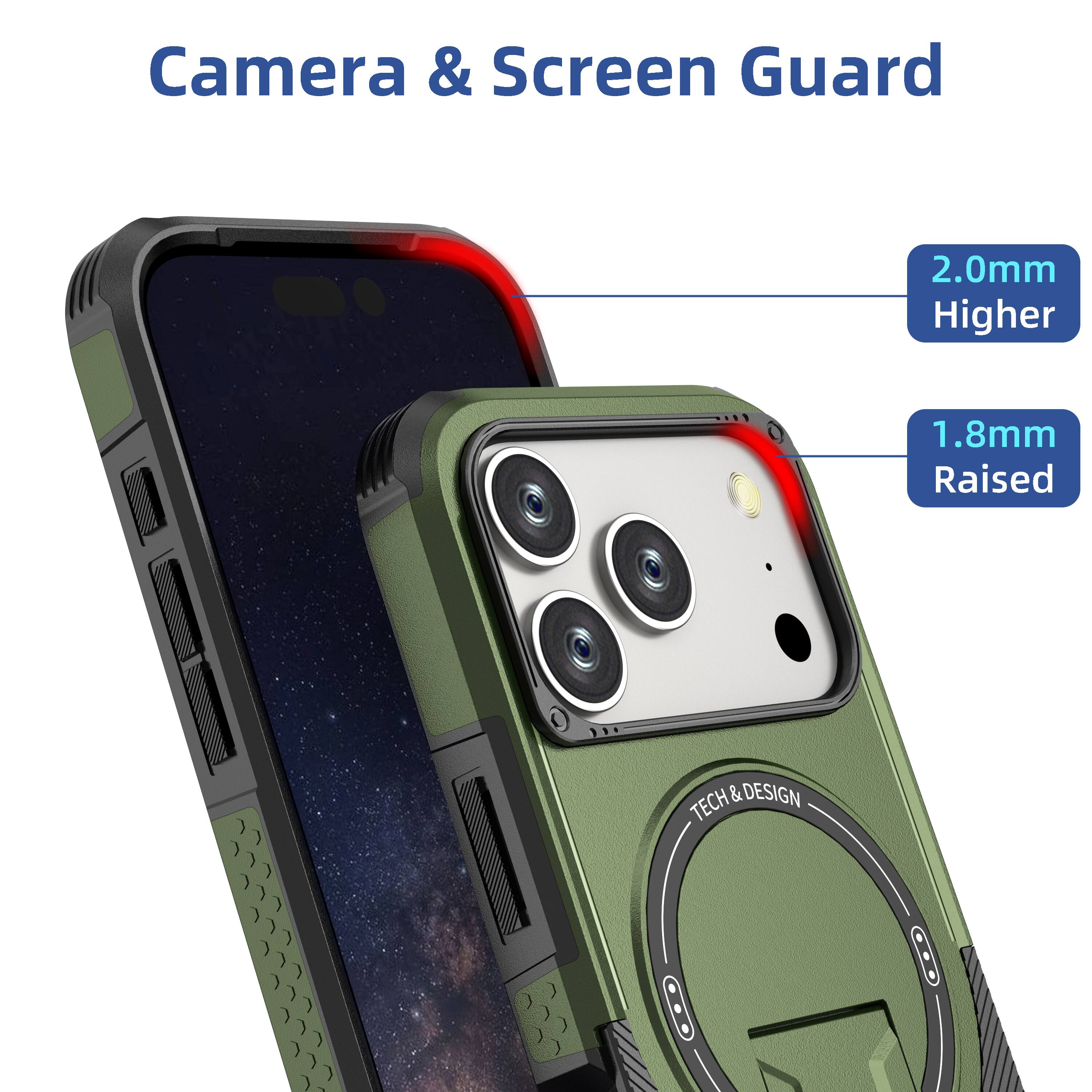 Camera & Screen Guard

2.0mm Higher

1.8mm Raised

TECH & DESIGN