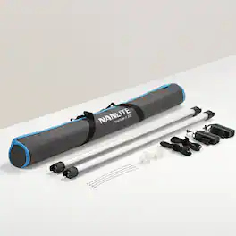 NANLITE - PavoTube II 30C 4' 60W RGBWW LED Tube 2-Light Kit