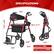 SPECIFICATIONS
- 20.1"
- 16.9"
- 13.6"
- 13.8"
- 18.5"~21.7"
- 22.8"
- 14.6"
- 19.5"
- 30.3"
Lightweight: 18lbs
Weight Capacity: 300lbs