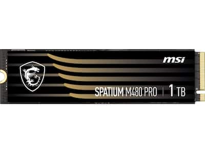 MSI SPATIUM M480 PRO PCIe 4.0 NVMe M.2 1TB PCI Express 4.0 x4 MSI SPATIUM M480 PRO PCIe 4.0 NVMe M.2 1TB PCI Express 4.0 x4