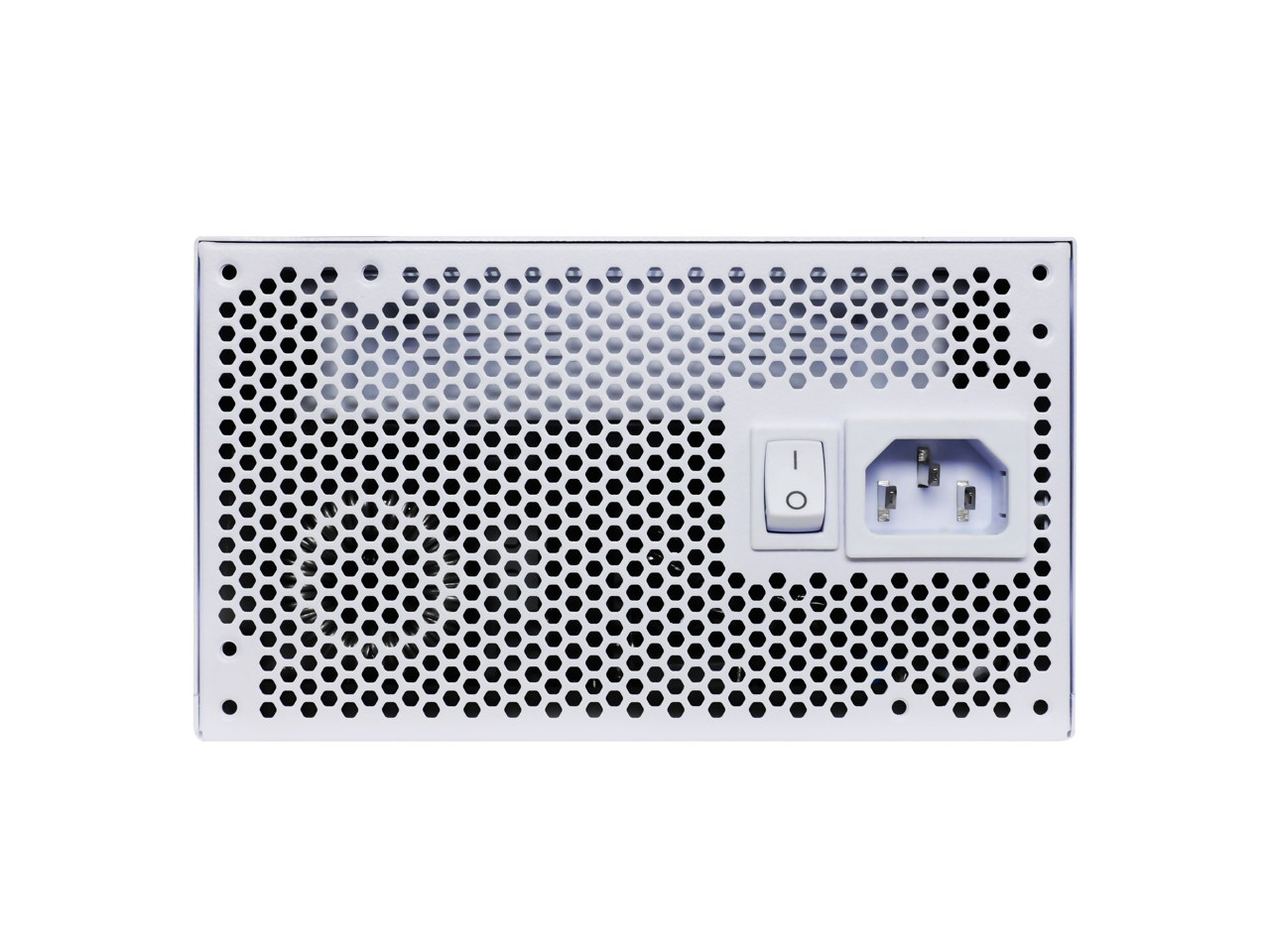 Alt View 5. Lian Li - Lian Li Edge 1200W Full Modular PSU - Gold-ATX 3.1, 120mm FDB Fan, L-Shape, 4 USB - White.