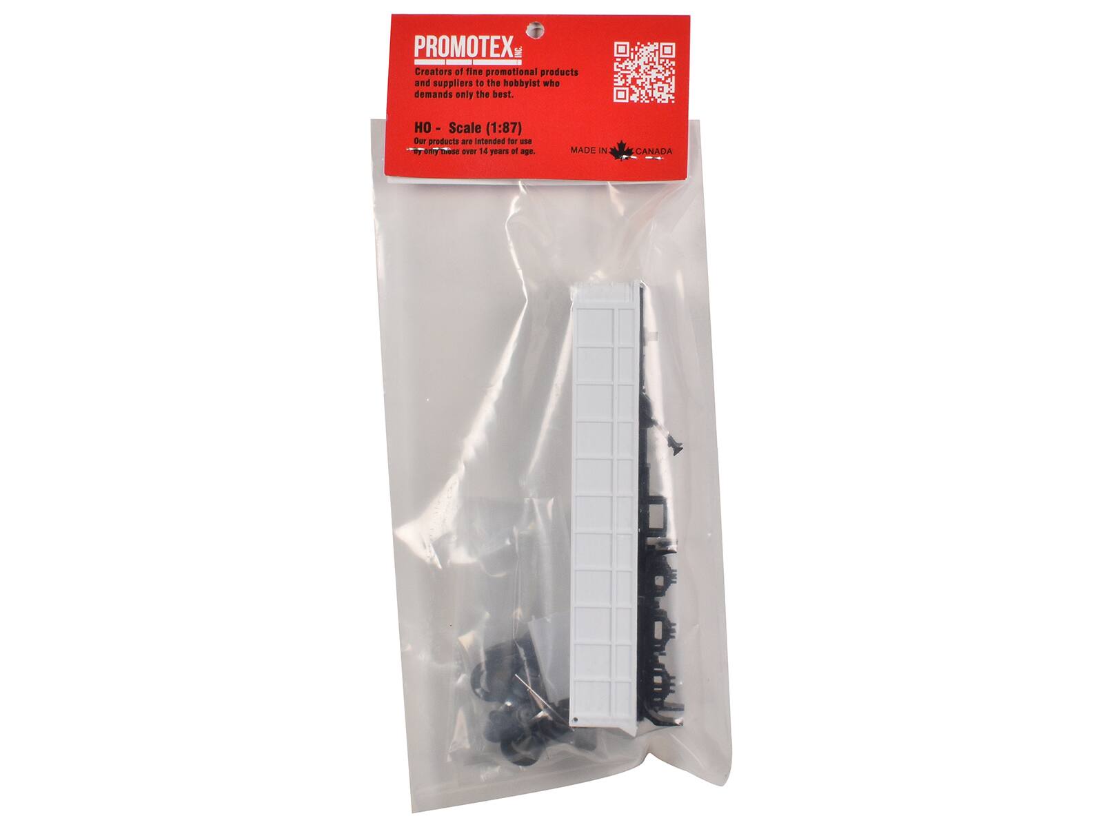 PROMOTEX  
Creators of fine promotional products and suppliers to the hobbyist who demands only the best.  

HO - Scale (1:87)  
Our products are intended for use by only those over 14 years of age.  

MADE IN CANADA