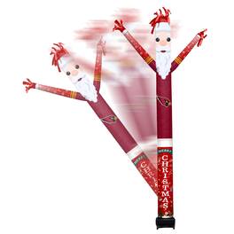 Sporticulture - Arizona Cardinals Santa Claus Inflatable Crazy Sports Fan - Red