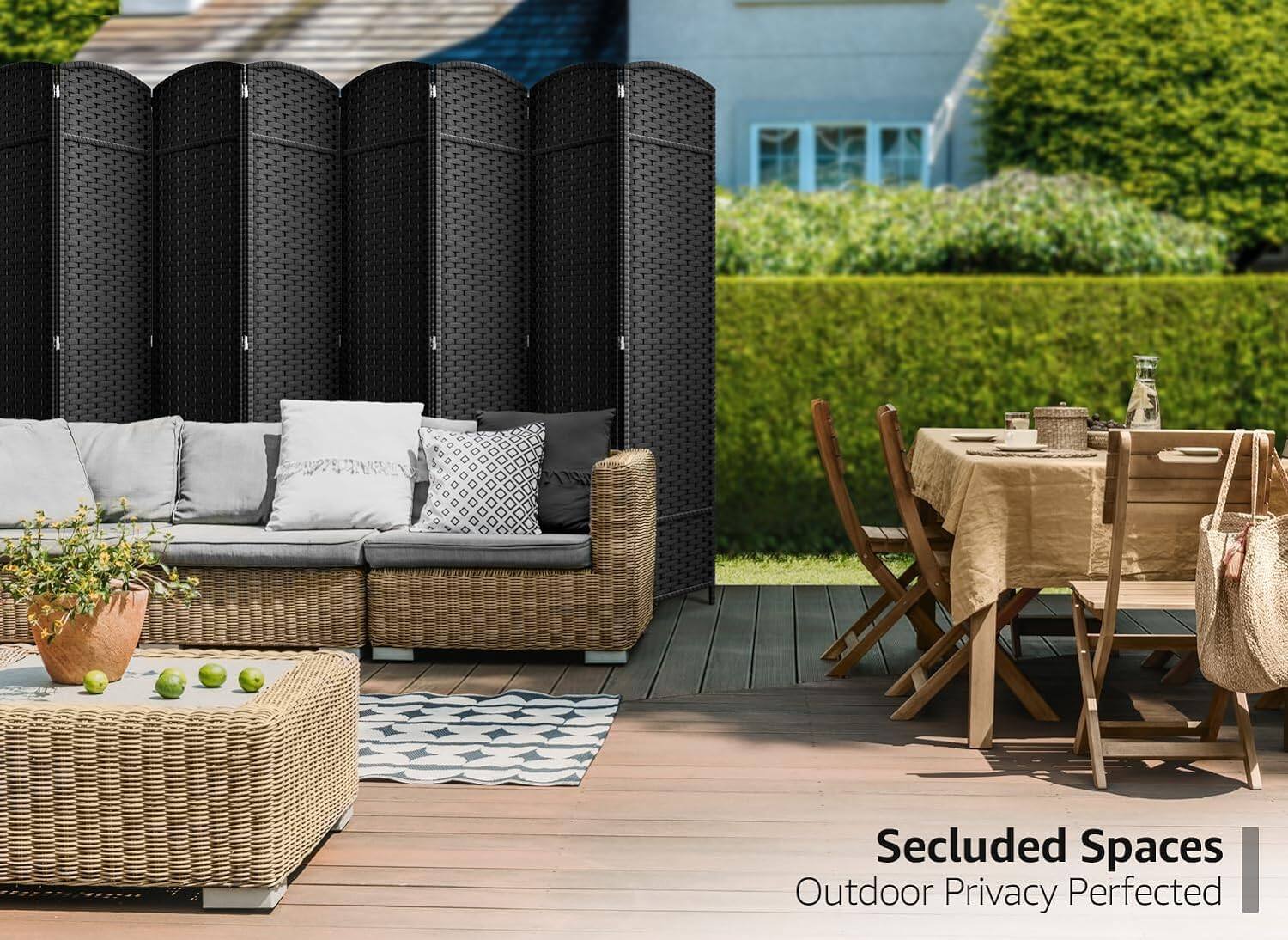 Secluded Spaces  
Outdoor Privacy Perfected
