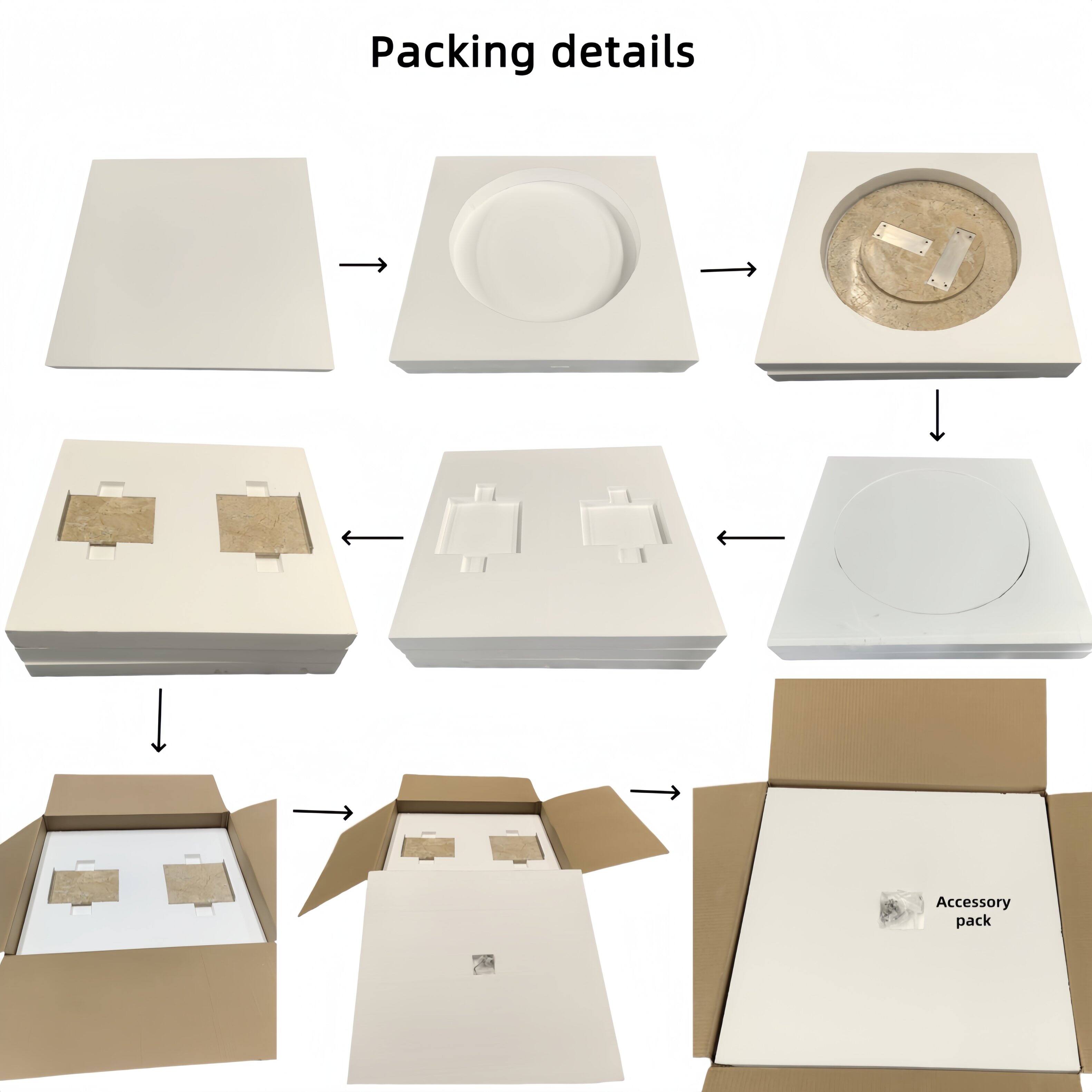Packing details

Accessory pack