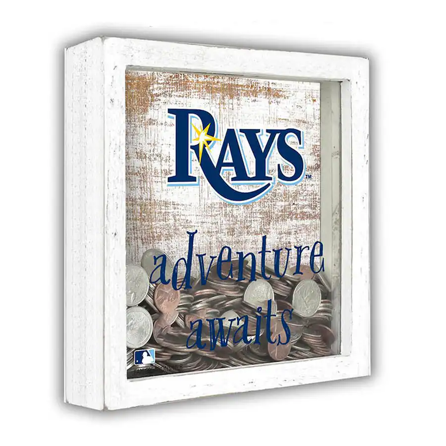 Fan Creations Tampa Bay Rays 14'' x 13'' Adventure Awaits Money Box ...