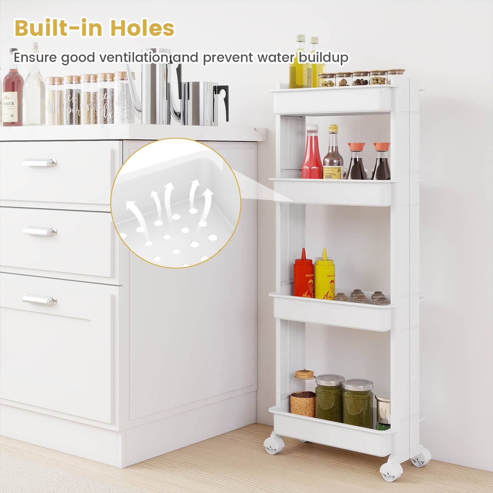 Built-in Holes  
Ensure good ventilation and prevent water buildup