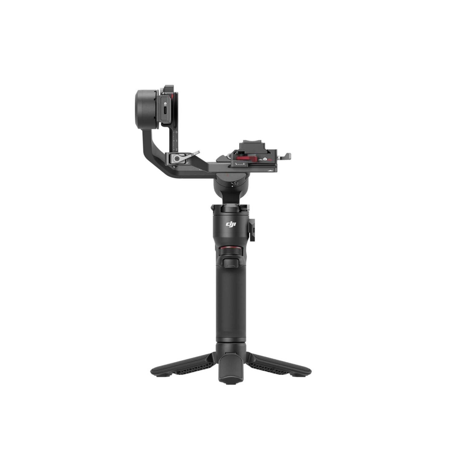 Left. DJI - DJI RS 3 Mini 1.75Lb 1.4-Inch Full-Color Touchscreen Gimbal Stabilizer with Case.