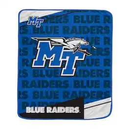 Pegasus - MTSU Blue Raiders 50" x 60" Diagonal Ghost Ultra Soft Blanket - Multicolor
