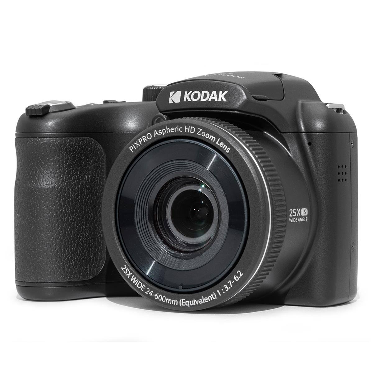 KODAK PIXPRO Aspheric HD Zoom Lens  
25X IS WIDEANGLE  
25X WIDE 25X 6.2 24-600mm (Equivalent) 1:3.7-6.2