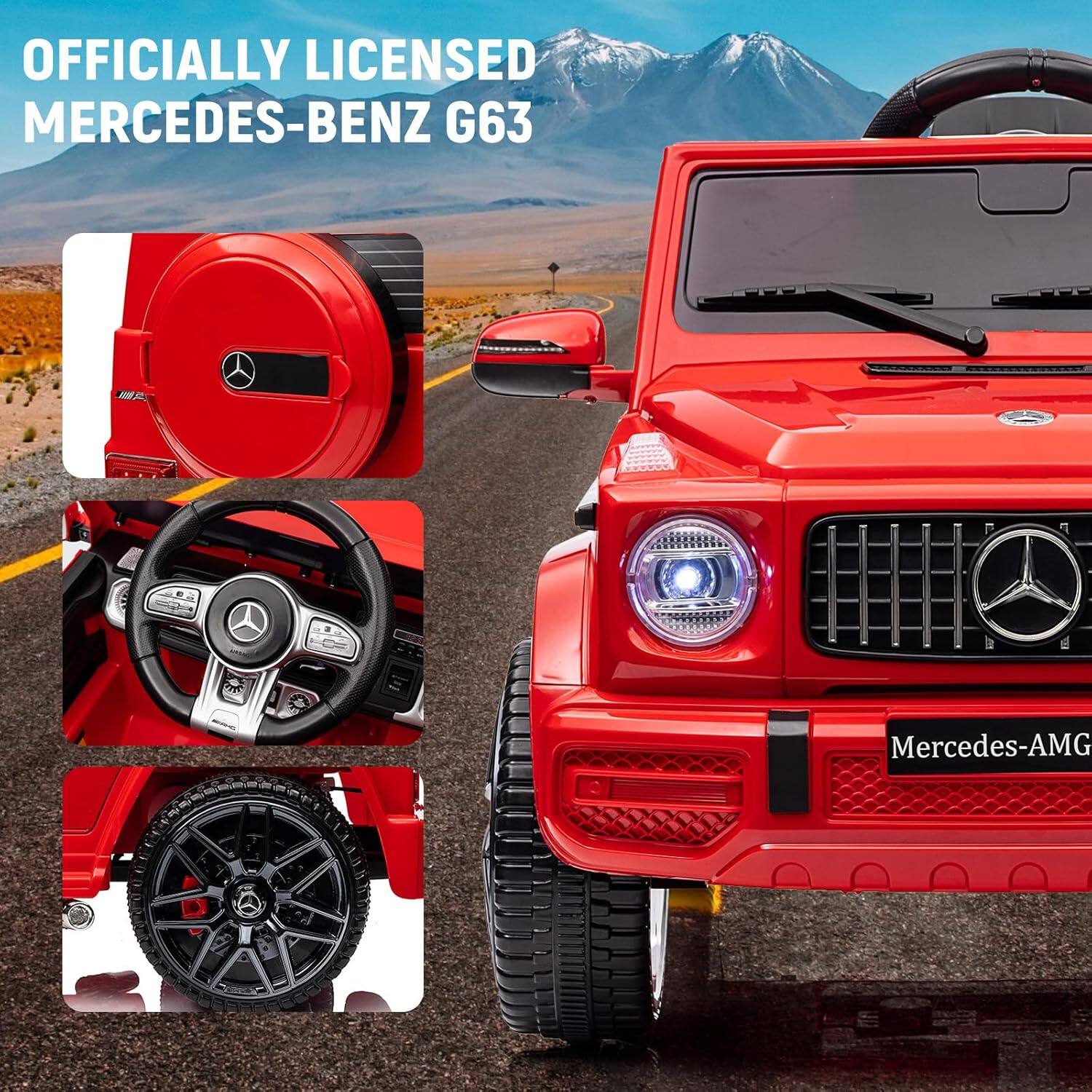 OFFICIALLY LICENSED MERCEDES-BENZ G63

Mercedes-AMG
