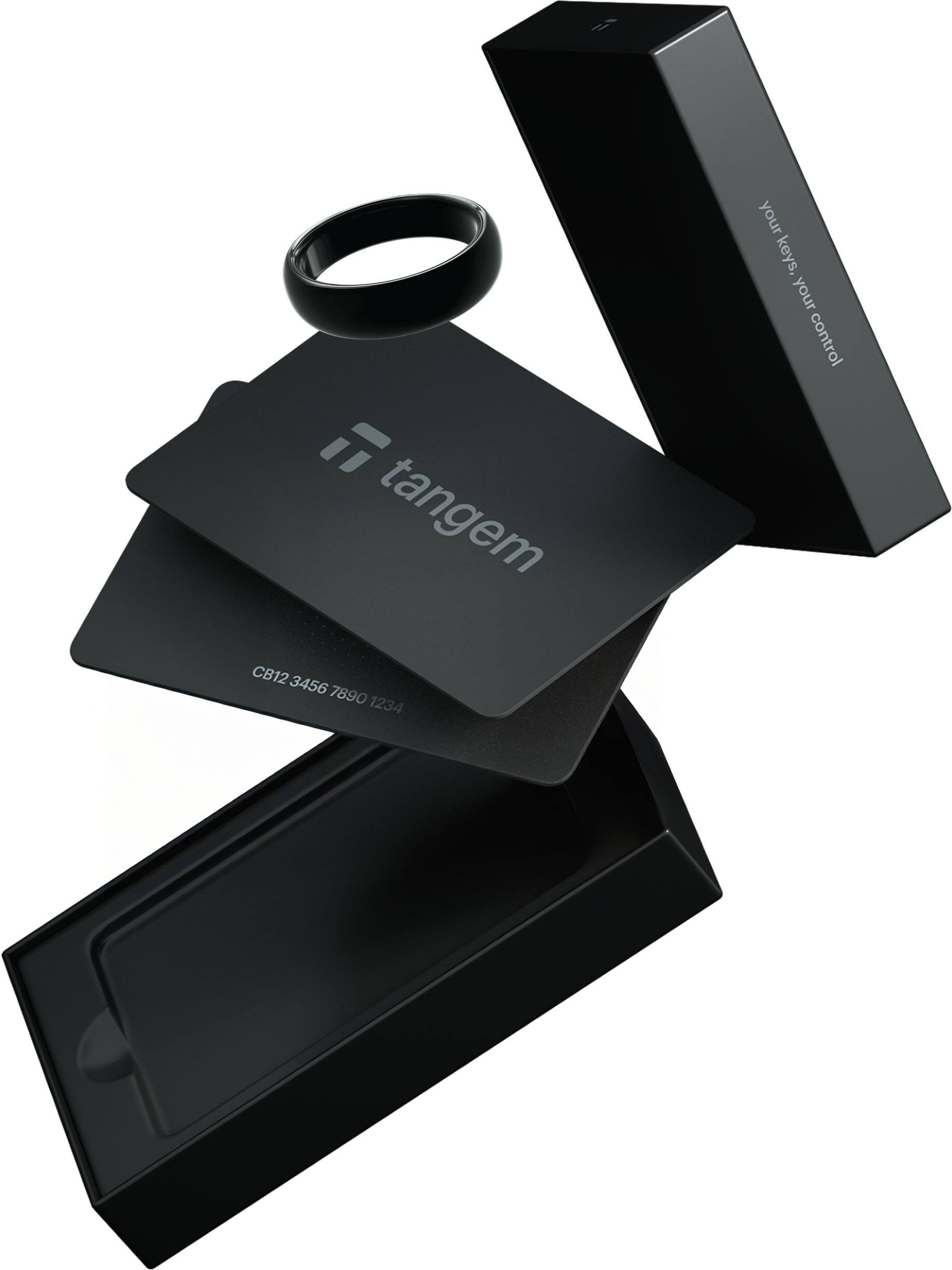 tangem CB12 3456 7890 1234  
Your keys, your control