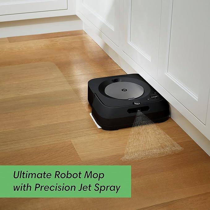 Ultimate Robot Mop with Precision Jet Spray