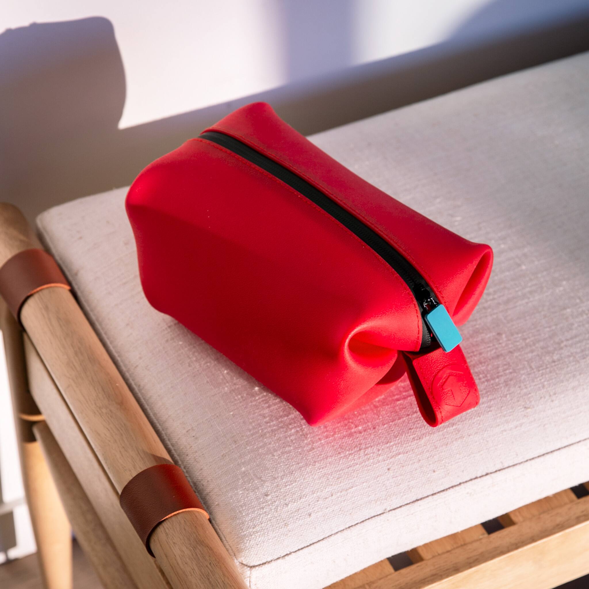 Angle. Youzey Retail - The Titan - Silicone Toiletry Bag.