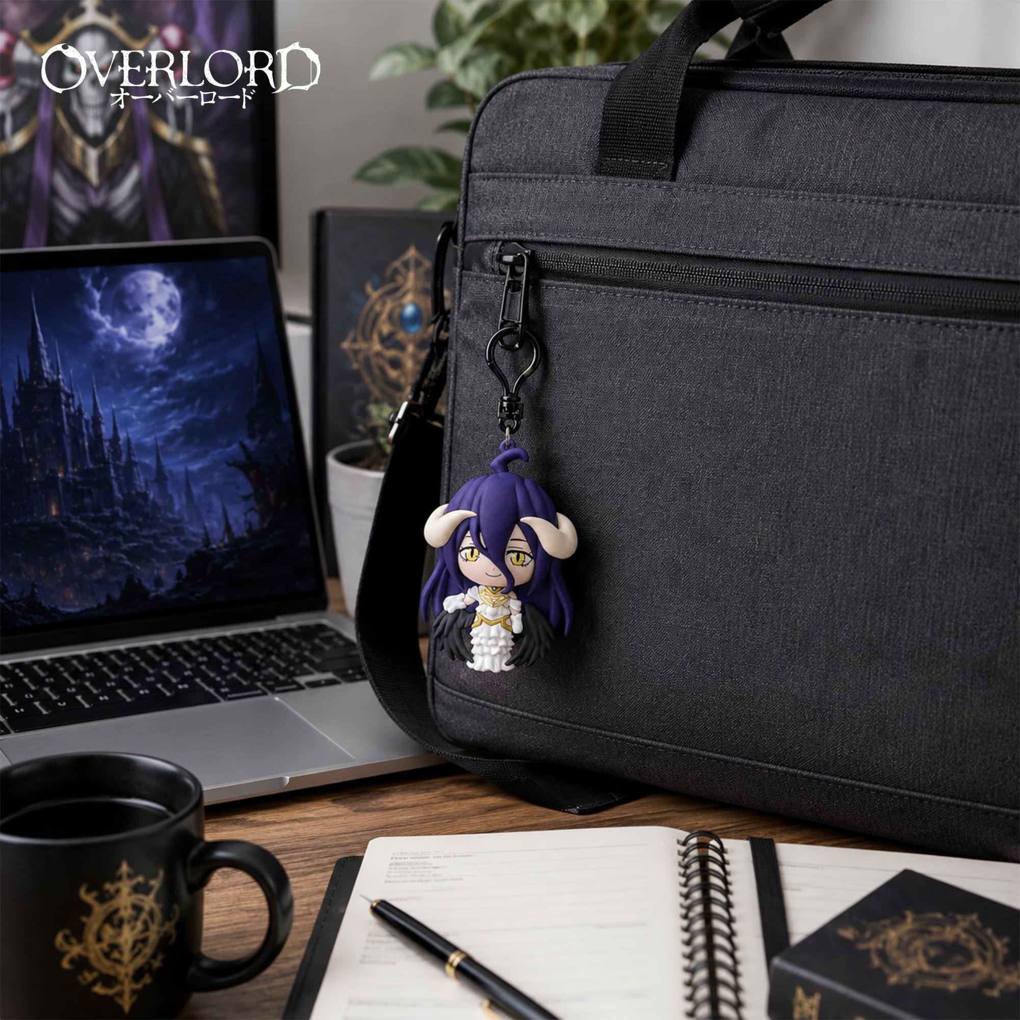 Alt View 3. Monogram - Overlord Series 1 Blind Bag 3D Foam Bag Clip | One Random - Multi-Colored.