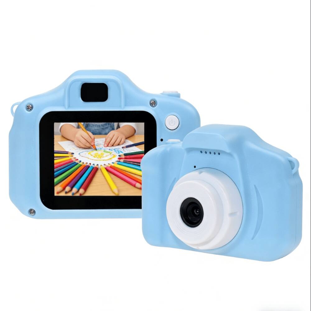 Alt View 1. Loheer - Loheer Kids Digital Camera 1080P HD Video Toddler Camera Shockproof Rechargeable 20MP with 32GB Card.