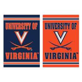 Evergreen Enterprises - Virginia Cavaliers 12.5" x 18" Double-Sided Embossed Suede Garden Flag - Multicolor