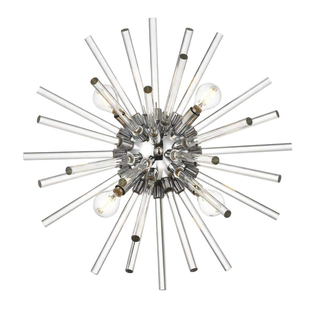 Elegant Lighting - Sienna 18 Inch Crystal Rod Wall Sconce In - Chrome price history on PriceWatchPro