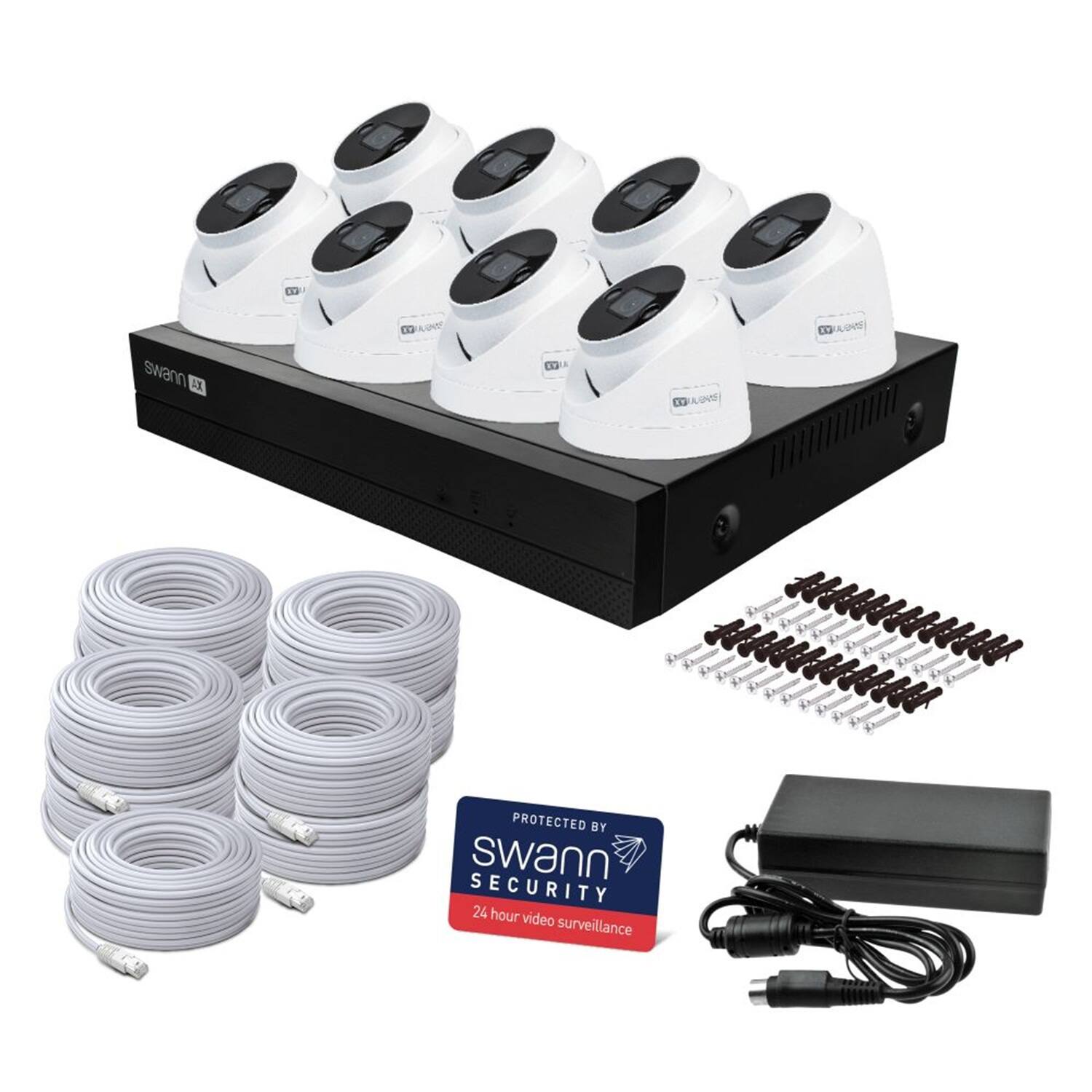 A40 swann LX DO AUNN A HH PROTECTED BY swann SECURITY 24 hour video surveillance