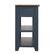 Alt View 7. GOODSILO - Solid Wood Console Table with Storage Drawers and Shelves for Entryway, Living Room, or Bedroom - Blue.