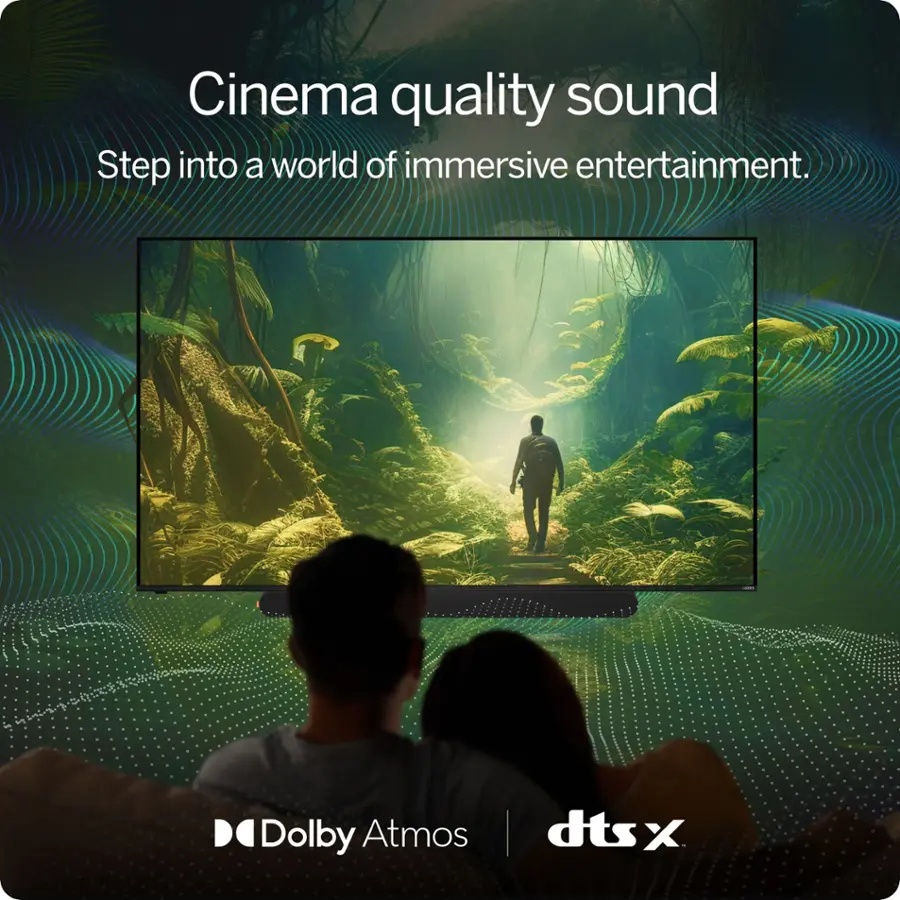 Cinema quality sound Step into a world of immersive entertainment. Dolby Atmos | dts X