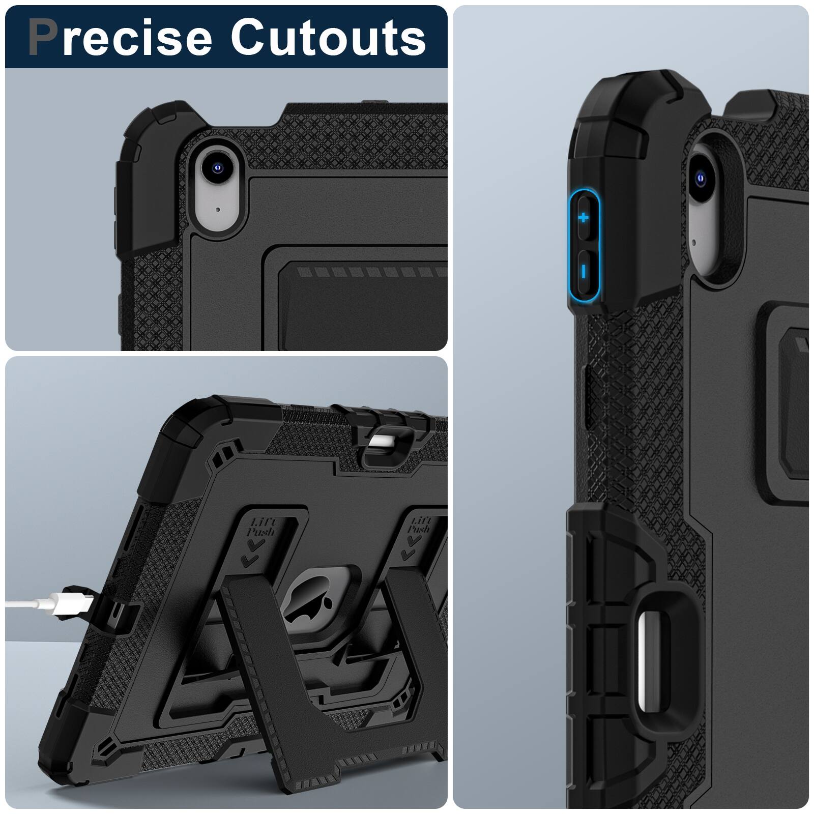 Precise Cutouts  
Lift Push  
Lit't Push