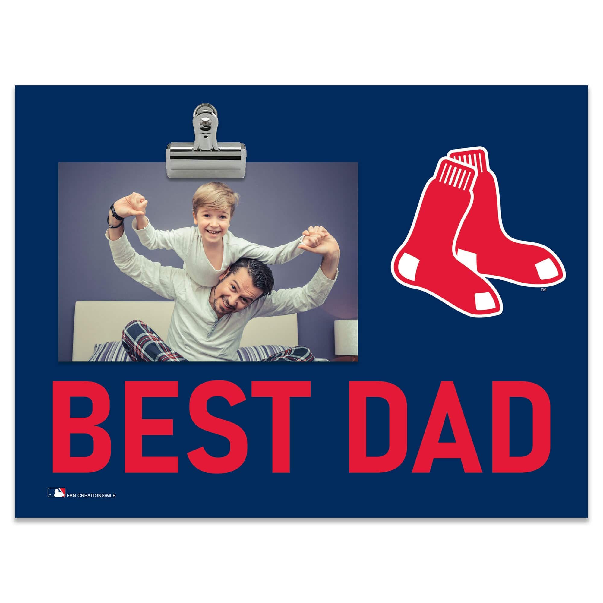 "Fan Creations - 8"" x 10.5"" Briteline Best Dad Clip Frame - Multicolor" price history on PriceWatchPro