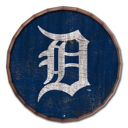 Fan Creations - Detroit Tigers 24" Cracked Color Barrel Top Sign - Multicolor