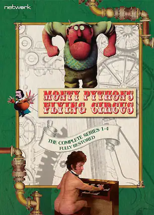 Front. Monty Python's Flying Circus: The Complete Series 1-4 - DVD.