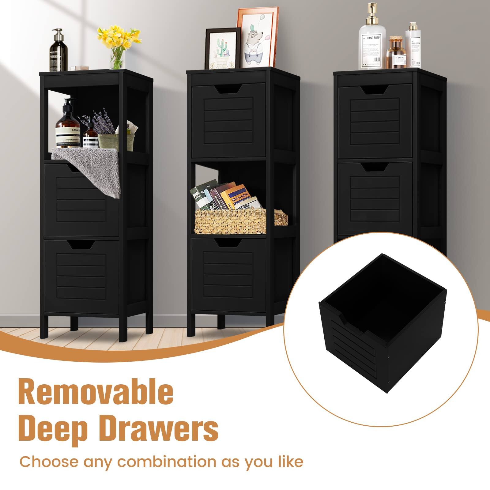 Removable Deep Drawers
Choose any combination as you like