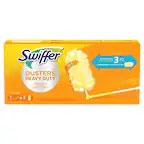 Swiffer 360 Dusters Heavy Duty Dusting Kit
Trousse de Poussetage Tague Extends up to 3 Feet
Setends jusqu'à 3 Pieds
Includes 1 Handle + 3 Dusters
Inclut 1 Manche + 3 Plumeaux
