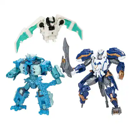 Front. Hasbro - Transformers Legacy United 3-Piece Star Raider Figure Set - Multi-Colored.