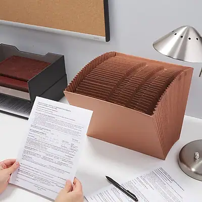 Staples Numbers For Files Staples Accordion File, Numerical Index, 31 Pocket, Letter Size Brown ...
