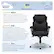 Alt View 19. Serta - Bryce Bonded Leather Executive Office Chair - Black.