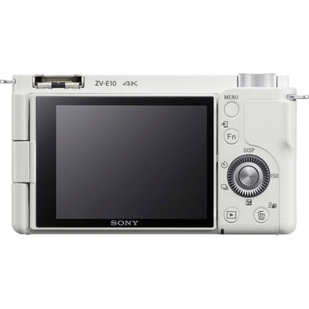 ZV-E10 4K MENU Fn DISP ISO SONY