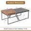 Product Dimension: 24" x 24" x 24" x 24" x 16" x 31" x 1.5" x 3" x 17" x 18"
Weight Capacity of Each Tabletop: 155 lbs