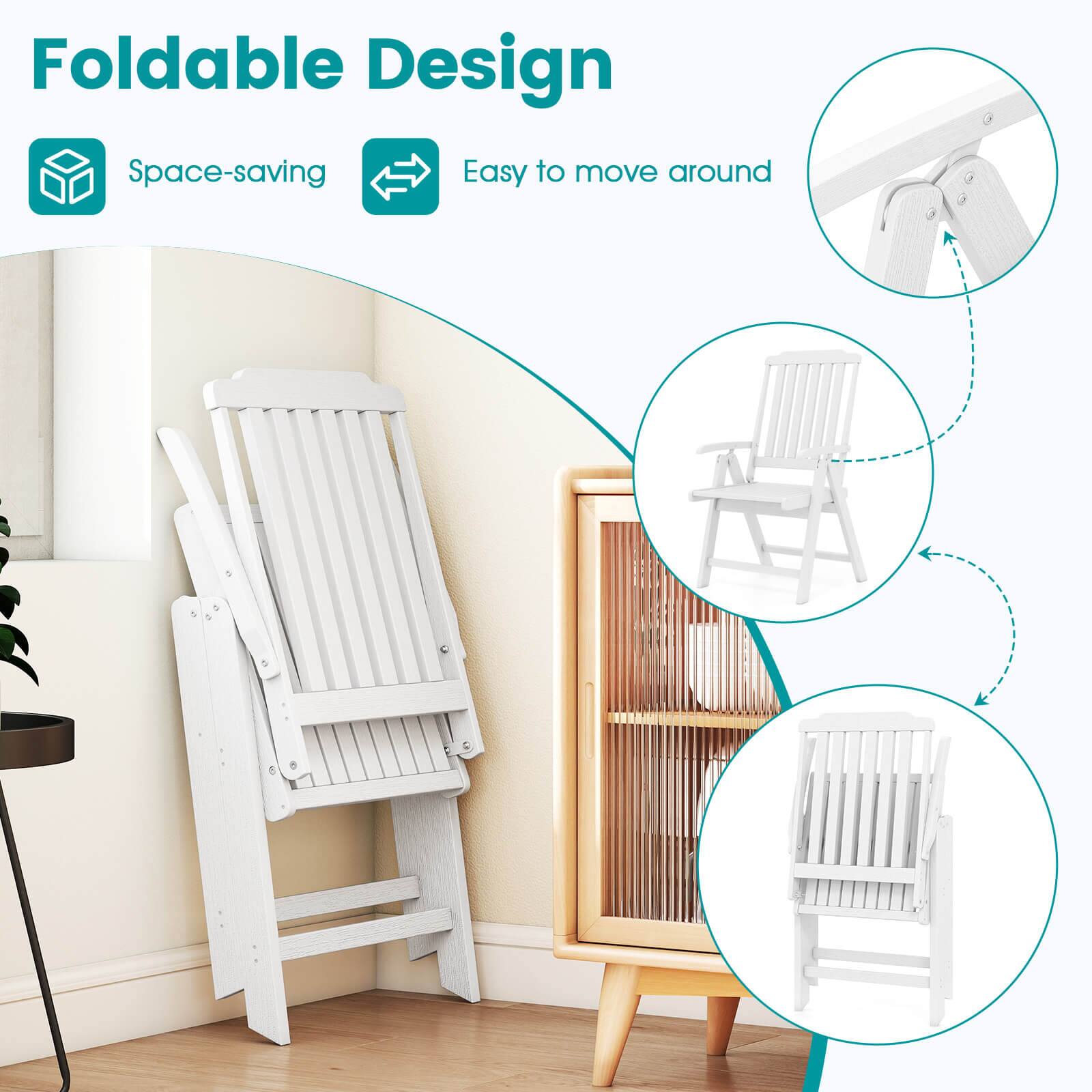 Foldable Design  
Space-saving  
Easy to move around