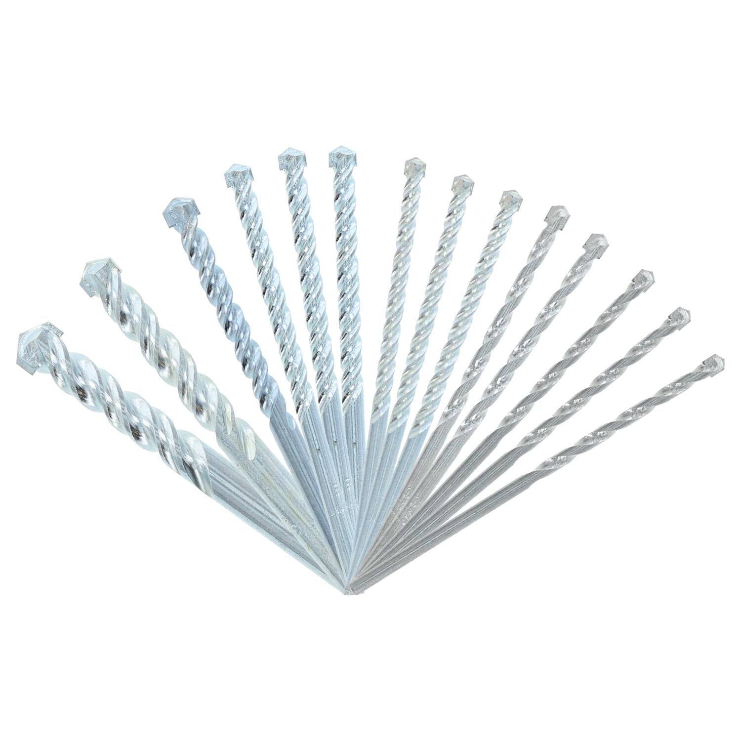 Front. Avanti - Avanti Pro Carbide Tipped Masonry Drill Bit Set Straight Shank 14 pc.