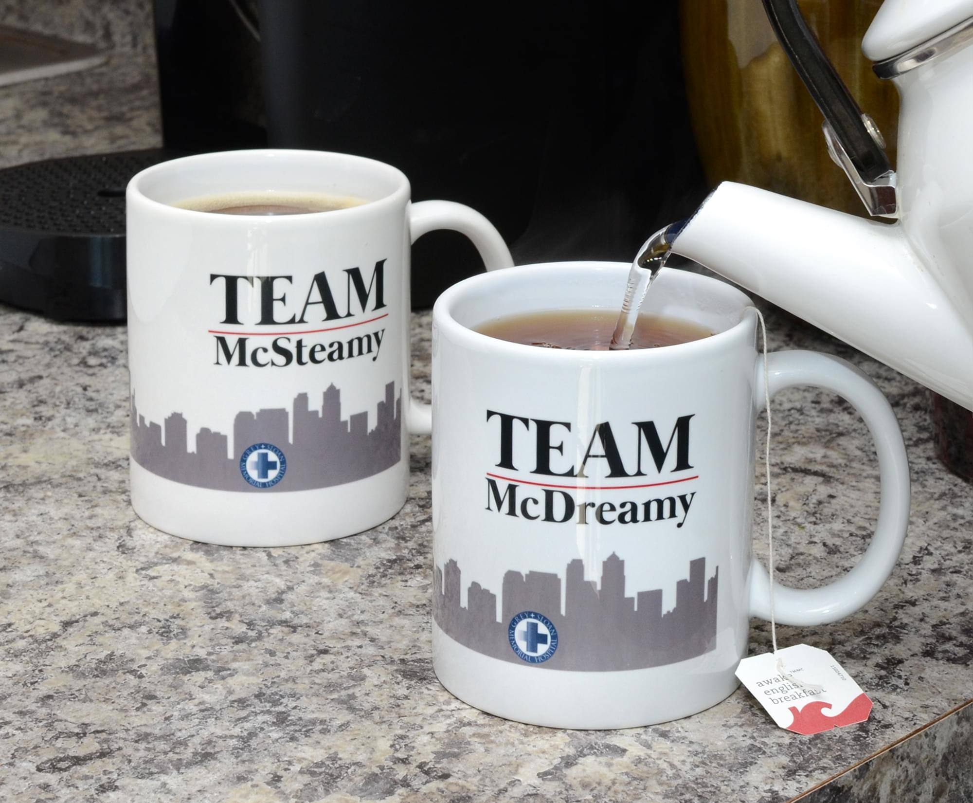 TEAM McSteamy  
TEAM McDreamy  

awake english breakfast